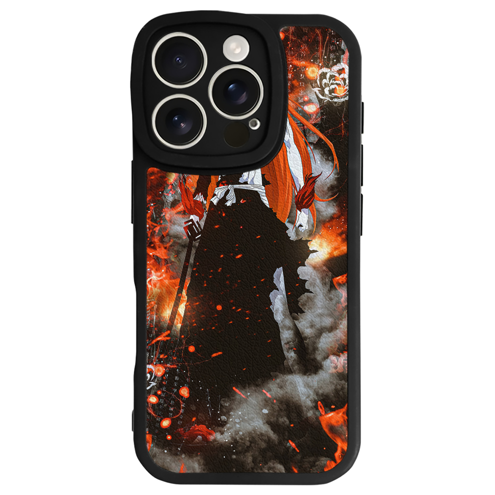 （画像用） ブリーチ BLEACH 【iPhone 16シリーズ対応】シリコンスマホケース（レザー調） 材質：シリコン